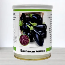Семена баклажана Алмаз, Польща, Marvel, банка 100г