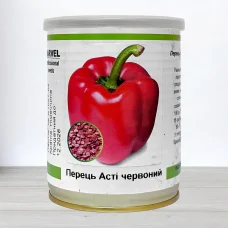 Семена перца солодкого Асти Червоний, Нимеччина, Marvel, банка 50г