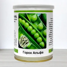 Семена гороху цукрового Альфа, Украина, Marvel, банка 100г