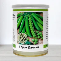 Семена гороху цукрового Дачний, Украина, Marvel, банка 100г