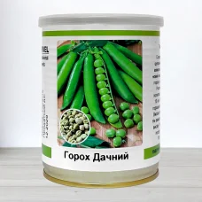 Семена гороху цукрового Дачний, Украина, Marvel, банка 100г