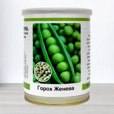 Семена гороху цукрового Женева, Польща, Marvel, банка 100г