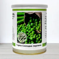 Насіння гороху цукрового Солодка Перлина, Україна, Marvel, банка 100г