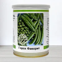 Семена гороху цукрового Фаворит, Украина, Marvel, банка 100г