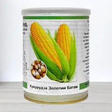 Насіння кукурудзи цукрової бондюель Золотий Батам, Молдова, Marvel, банка 100г