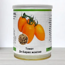 Насіння томату Де Барао Жовтий, Україна, Marvel, банка 50г