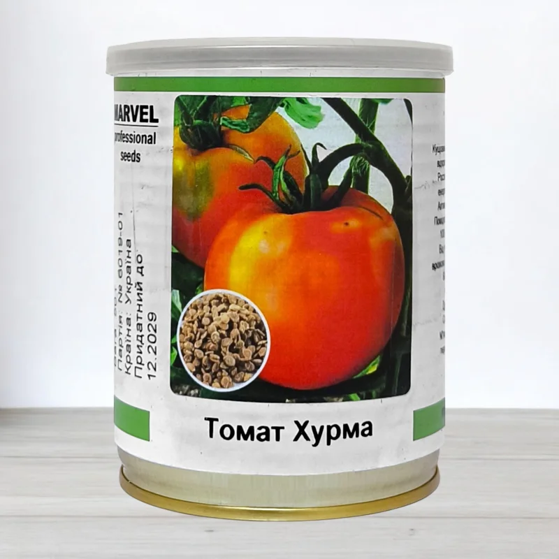 Семена томата Хурма, Украина, Marvel, банка 50г