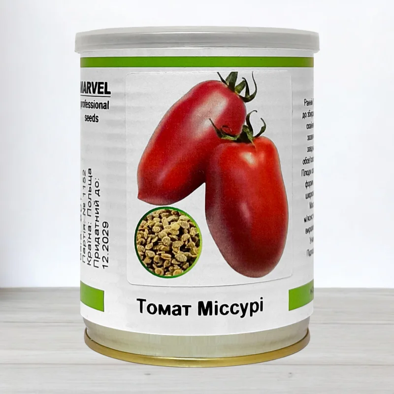 Семена томата Миссури, Польща, Marvel, банка 50г
