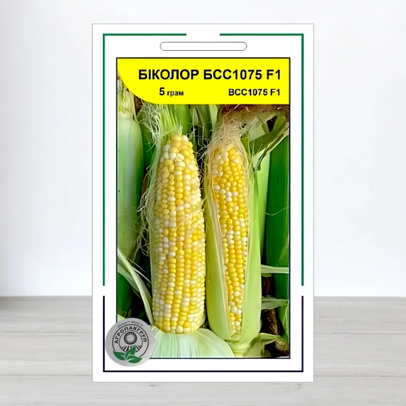 Семена кукурузы цукровои Биколор БСС1075 F1, АПГ Syngenta Seeds BV, Нидерланди, 5г