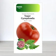 Семена инкрустоване томата Супербомба, Молдова, Marvel, 1г