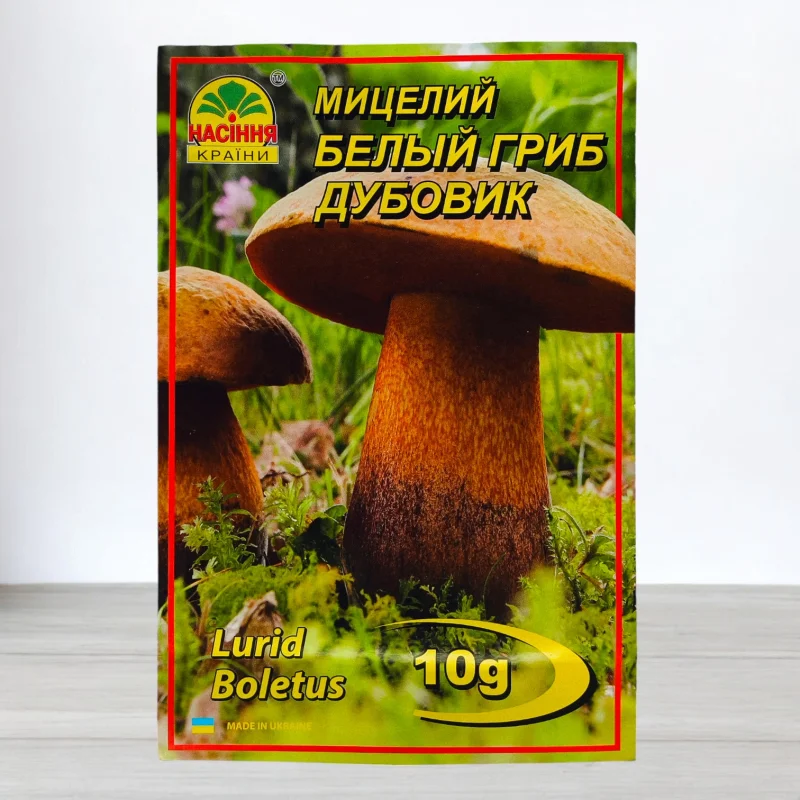 Гриб Мицелий Белый Дубовик, 10г
