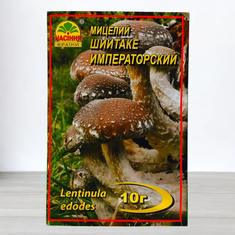 Гриб Мицелий Шиитаке Императорський, 10г