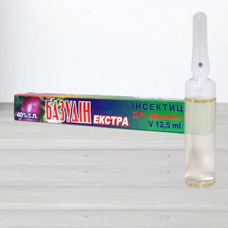 Инсектицид Базудин, ампула 12,5мл