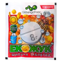Инсектицид от колорадського жука Еко Жук, шипуча таблетка, 8г