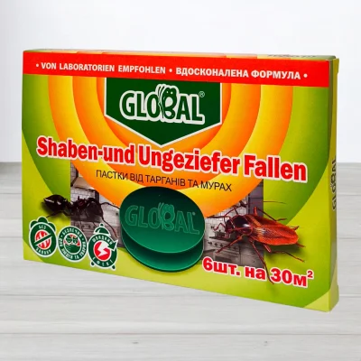 Пастка от тарганив Global, 6шт/уп
