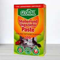 Гель от тарганив та мурах Global, зелёный, 100г