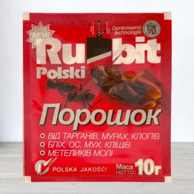 Порошок от тарганив, мурах, клопив Rubit, 10г