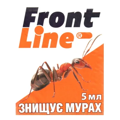 Инсектицид Front Line от мурах Швидка Допомога, ампула 5мл
