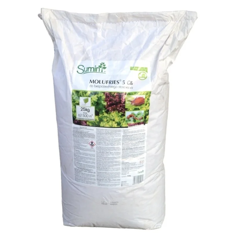 Метальдегід Molufries 5GB від слимаків, 25кг