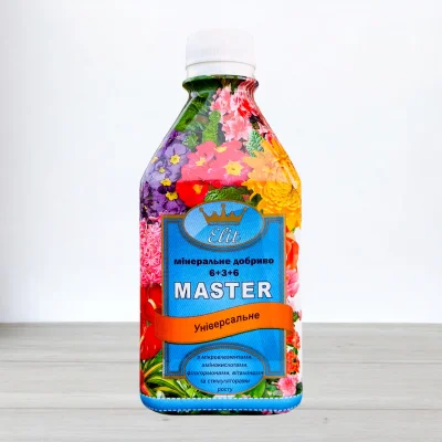 Удобрение Elite Master, 0,3л, универсальний, NPK 6+3+6