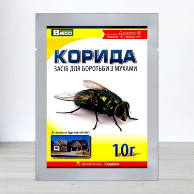 Инсектицид от мух Корида, 10г