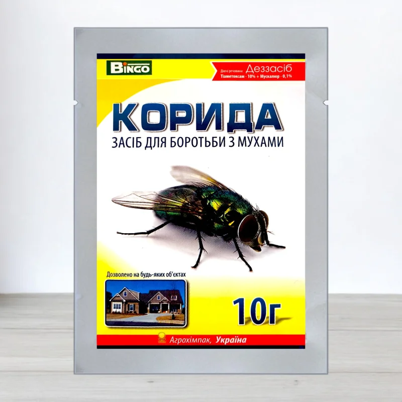 Инсектицид от мух Корида, 10г