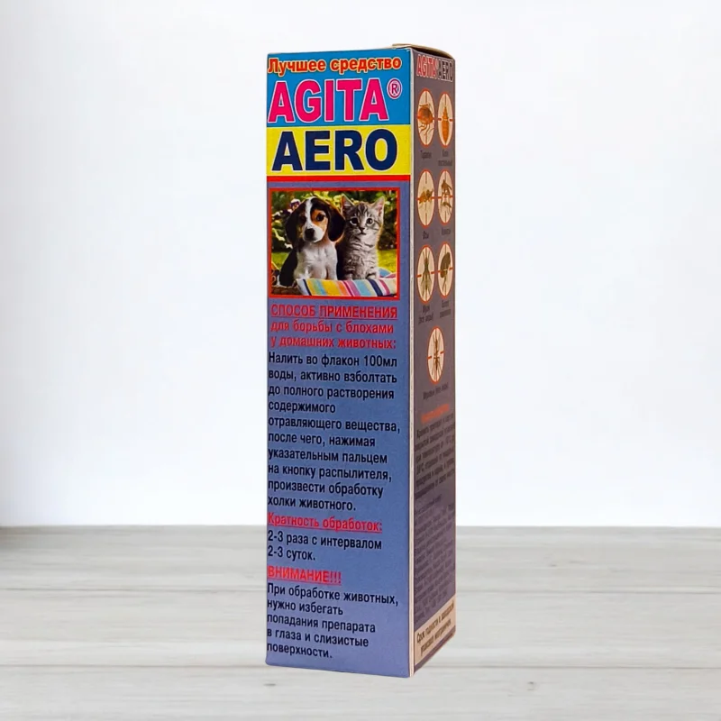 Инсектицид от мух Агита Аеро, 10г