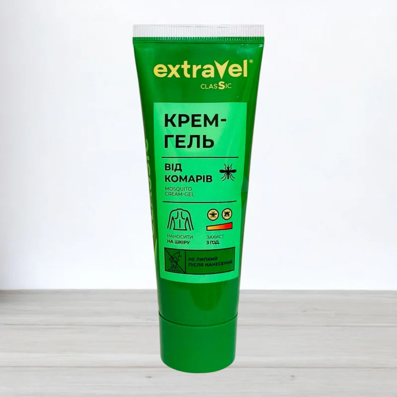 Крем-гель от комарив Extravel Classic, 60мл