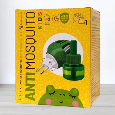 Комплект от комарив Anti Mosquito Kids, фумигатор + ридина 30 ночей, 15.3мл