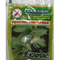 Пигулки от моли с ароматом Евкалипта, 10шт/уп