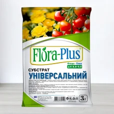 Субстрат Флора плюс универсальний, 3л