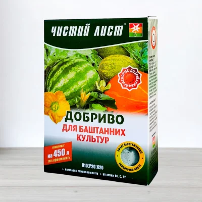 Добриво кристалічне Чистий Лист, 0,3кг, для баштанних