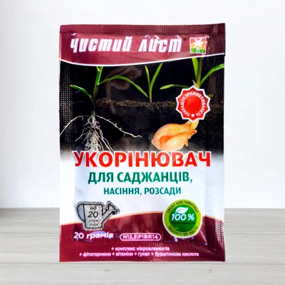 Добриво кристалічне Чистий Лист, 20г, укорінювач