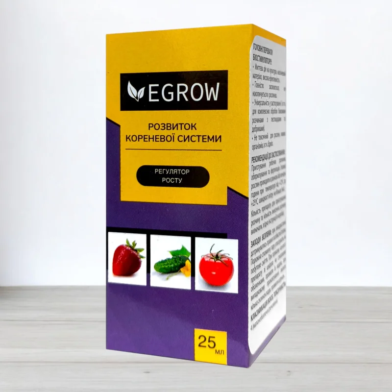 Регулятор росту Egrow, розвиток кореневои системи, 25мл