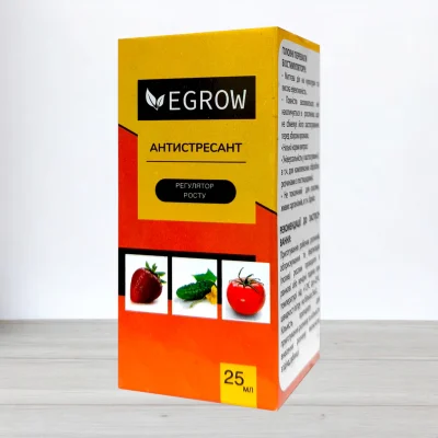 Регулятор роста Egrow, антистрессант, 25 мл