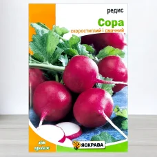 Семена редиса Сора, Яскрава, 10г