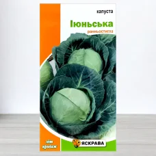 Семена капусты билоголовои Июньська, Яскрава, 0,5г