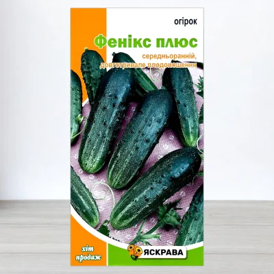 Семена огурца бджолозапильного Феникс Плюс, Яскрава, 1г