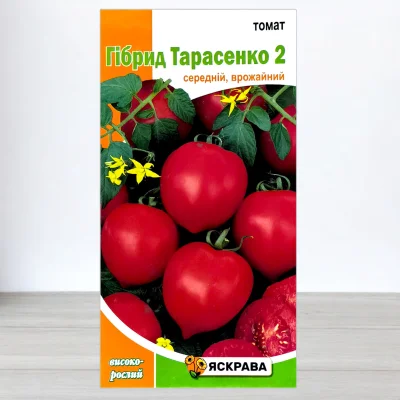 Семена томата Гибрид Тарасенко-2, Яскрава, 0,1г
