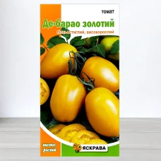 Семена томата Де-Барао Золотий, Яскрава, 0,1г
