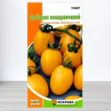 Семена томата Де-Барао Помаранчевий, Яскрава, 0,1г