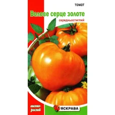 Семена томата Волове Серце Золоте, Яскрава, 0,1г