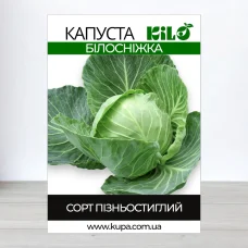 Семена капусты Билоснижка, 100г