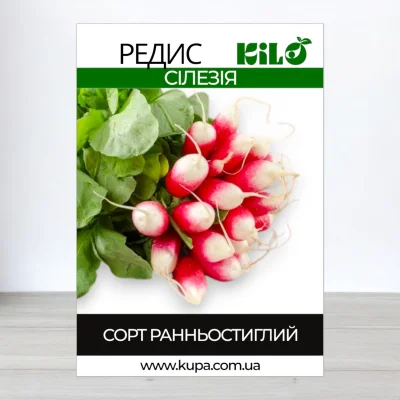 Насіння редису Сілезія, 100г