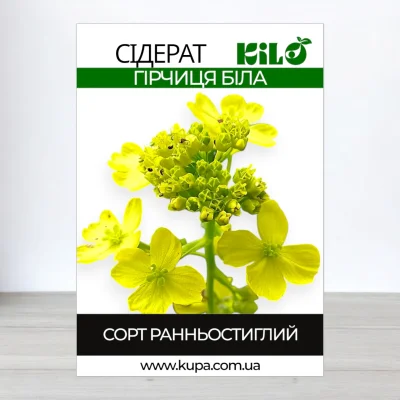 Насіння гірчиці Білої, 100г