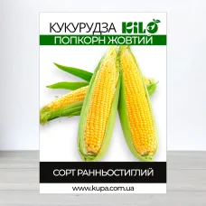 Семена кукурузы Попкорн Жовтий, 1кг