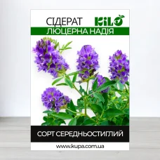 Семена люцерни магниченои Надия, 1кг