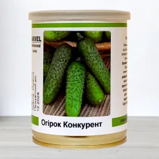 Насіння огірка бджолозапильного Конкурент, Україна, Marvel, банка 100г