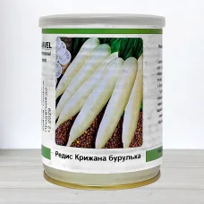 Насіння редису Крижана Бурулька, Польща, Marvel, банка 100г