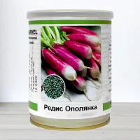Семена редиса Ополянка, Польща, Marvel, банка 100г